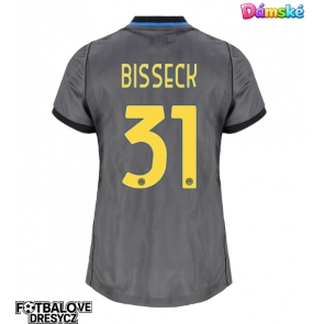 Inter Milan Yann Bisseck #31 Dámské Alternativní Dres 2026-27 Krátký Rukáv